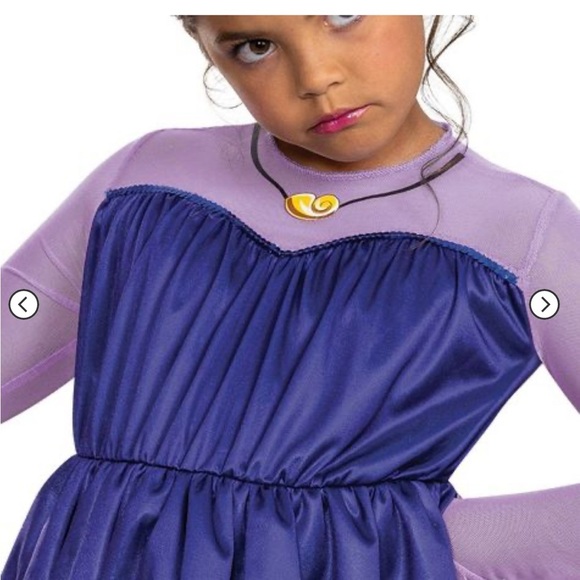 DISNEY VILLAINS Ursula costume NEW size small 6 - Picture 3 of 9
